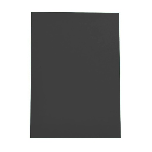 Portada de encuadernación A4 negra opaca de plástico de 500 micras (Pack de 10)