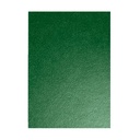 Portada de encuadernación A4 verde de cartón gofrado de 500 g/m² (Caja de 50)
