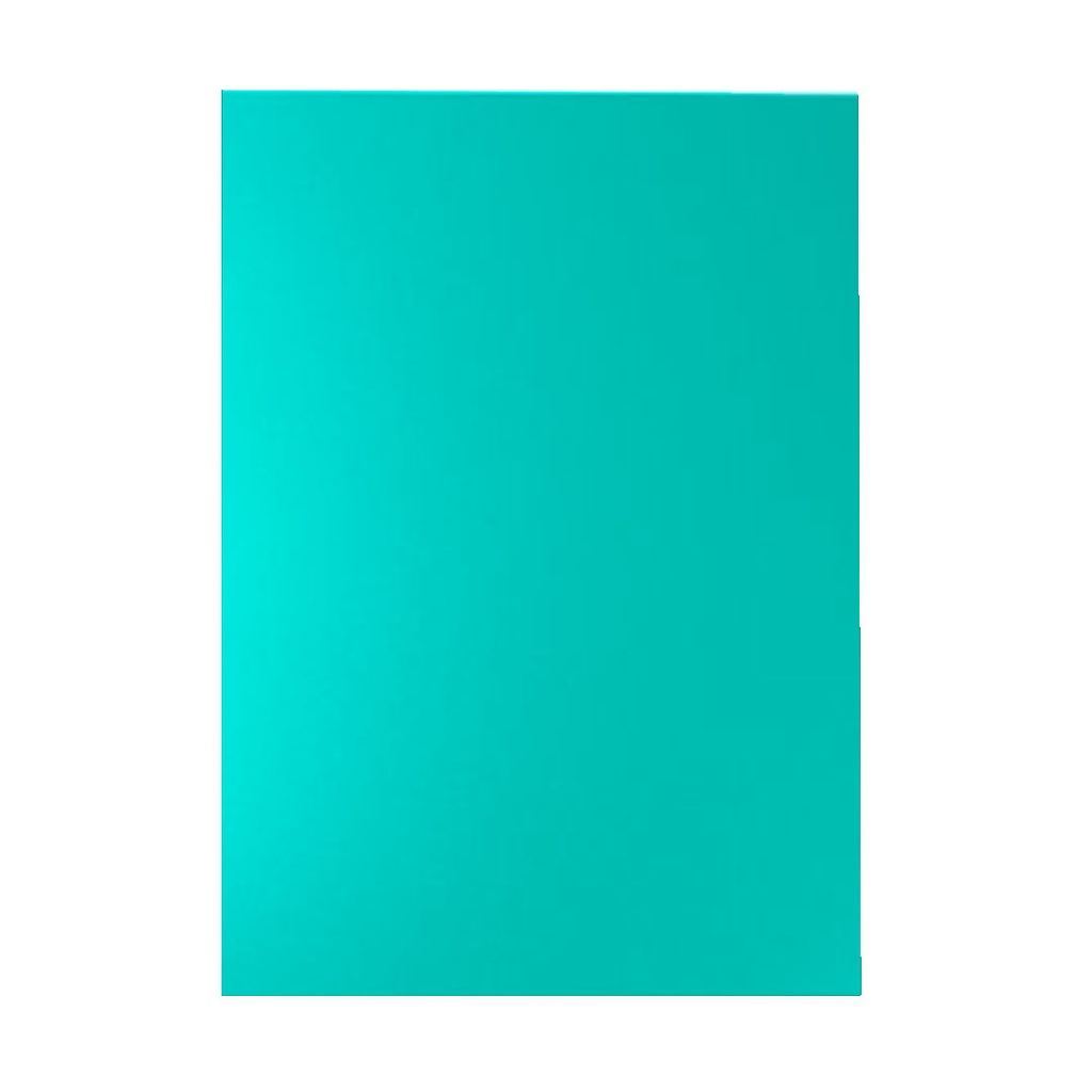 Portada de encuadernación A4 verde opaca de plástico de 180 micras (Caja de 100)