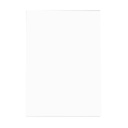 Portada de encuadernación A4 blanca opaca de plástico de 500 micras (Caja de 100)