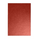 Portada de encuadernación A4 roja de cartón gofrado de 500 g/m² (Pack de 10)