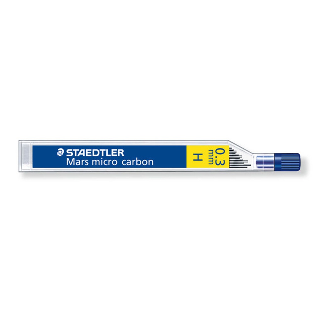 Minas Staedtler Mars Micro Carbon 0,3 mm H (Tubo de 12 unidades)