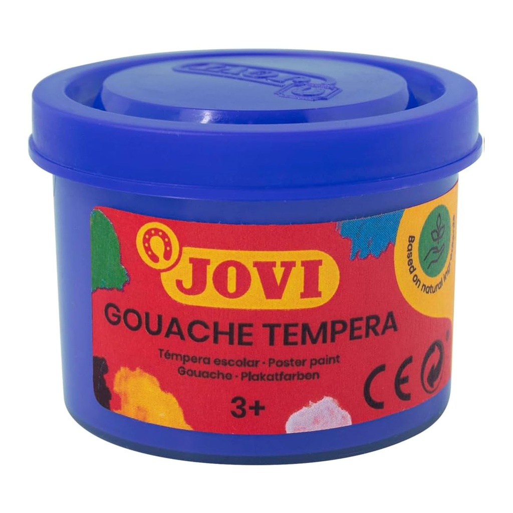 Témpera escolar líquida Jovi 35 ml azul ultramar