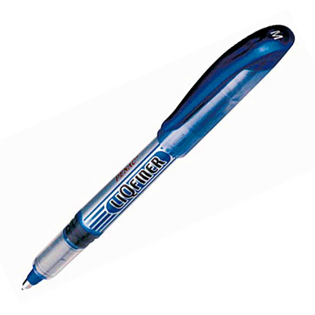Rotulador de punta de fibra Penac Liqfiner 0,6 mm azul