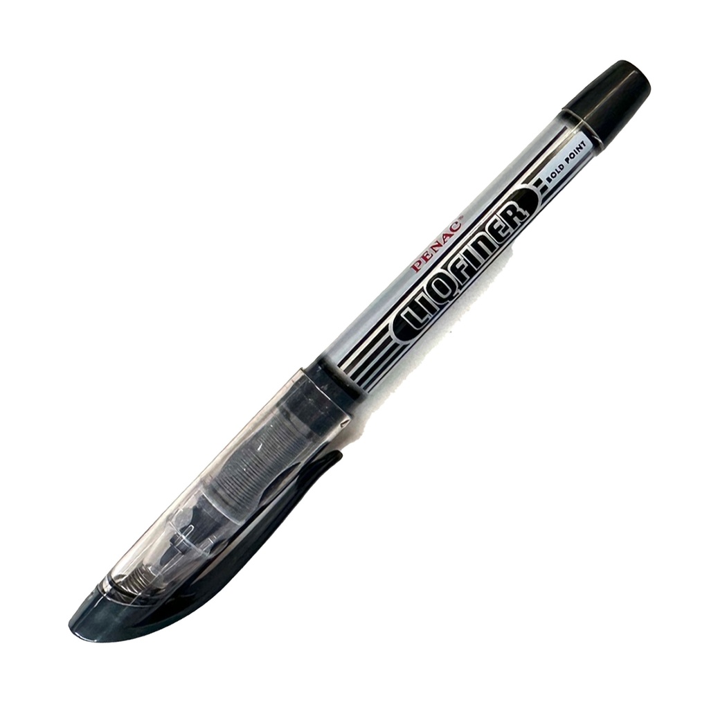 Rotulador de punta de fibra Penac Liqfiner 0,8 mm negro