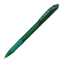 Bolígrafo retráctil Pentel Feel-it BX417 verde