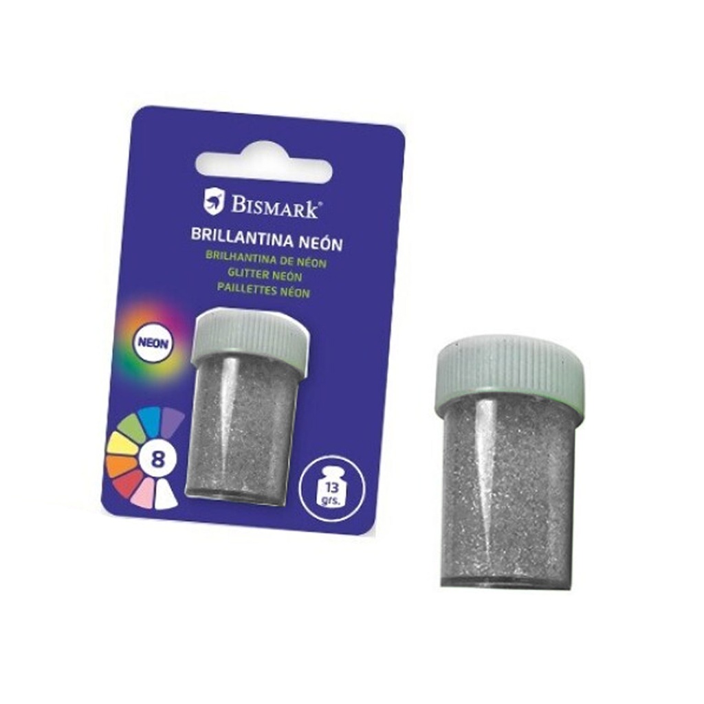 Purpurina plateada Brillantina Bismark 13 gr