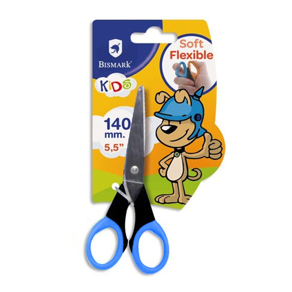 Tijeras escolares 14 cm Soft Kids