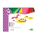 Bloc de fieltro de colores 315 x 240 mm (10 hojas)