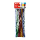 Limpiapipas de colores brillantes Apli (Bolsa 50 unidades)