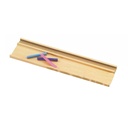 Cajetín de madera de 40 cm para pizarra