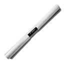 Papel charol blanco brillante rollo 25 hojas 50 x 65 cm para manualidades y decoración escolar