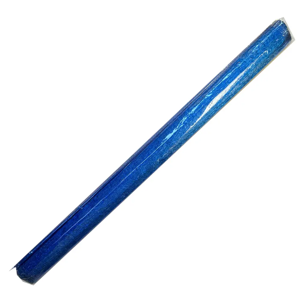 Papel crespón metalizado azul 0,50 x 2,50 m 
