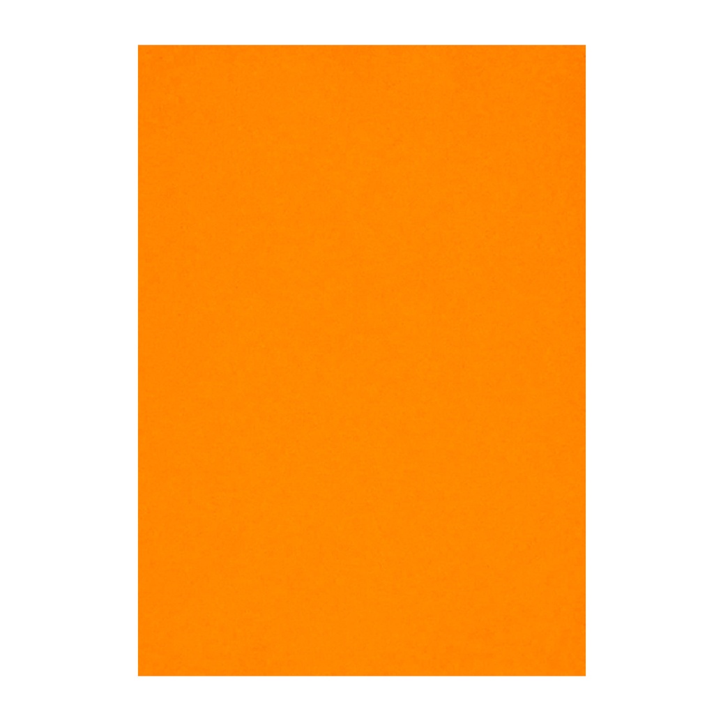 Cartulina A4 naranja fluorescente 180 g/m² Artés (Pack 25 unidades)