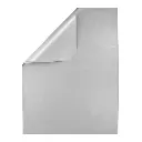 Papel de seda 50 x 75 cm 10 hojas metalizado plata Fixo