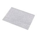 Cartulina 50 x 65 cm plata purpurina 280 g/m² (Unidad)