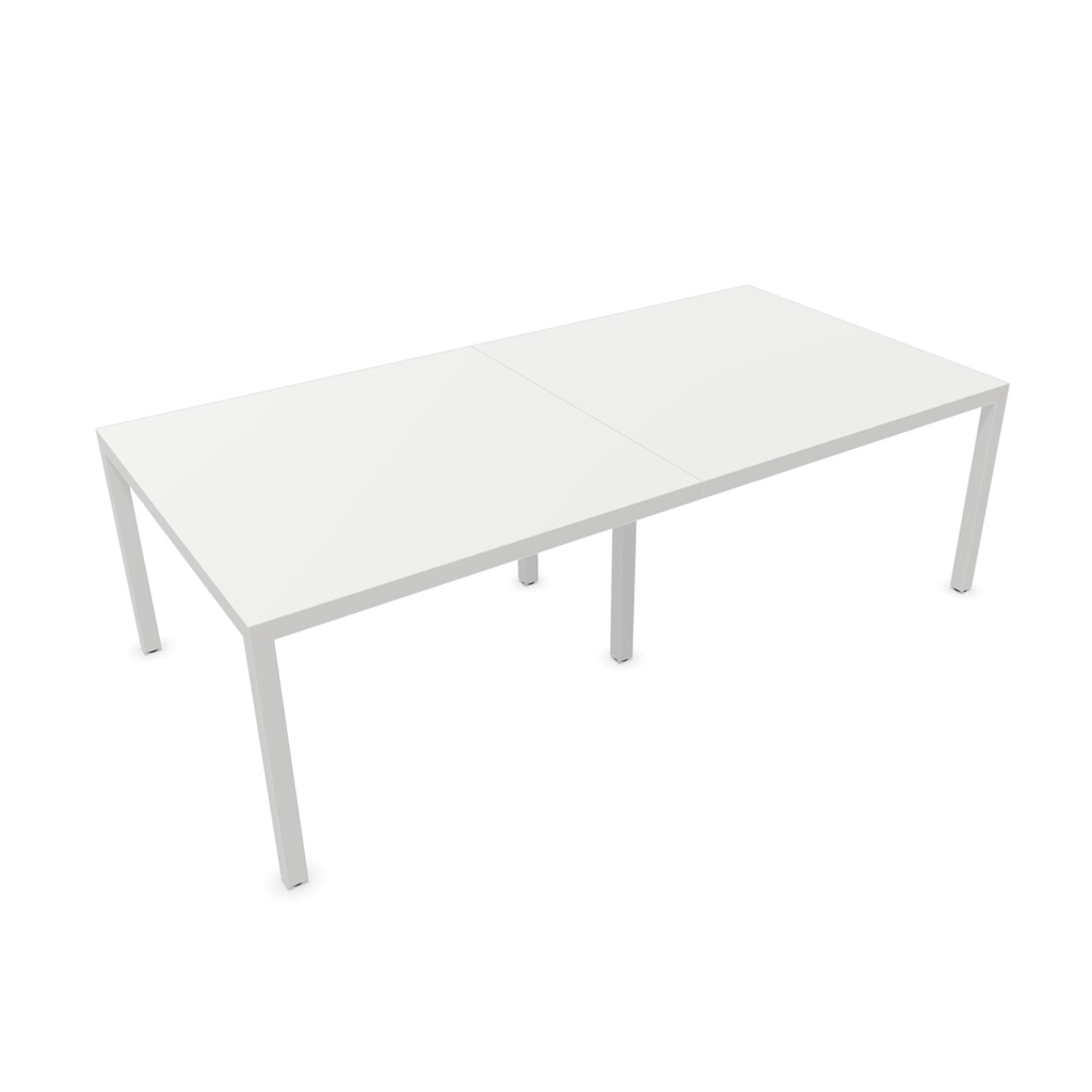Mesa doble de reunión Prisma Express 240 x 120 cm