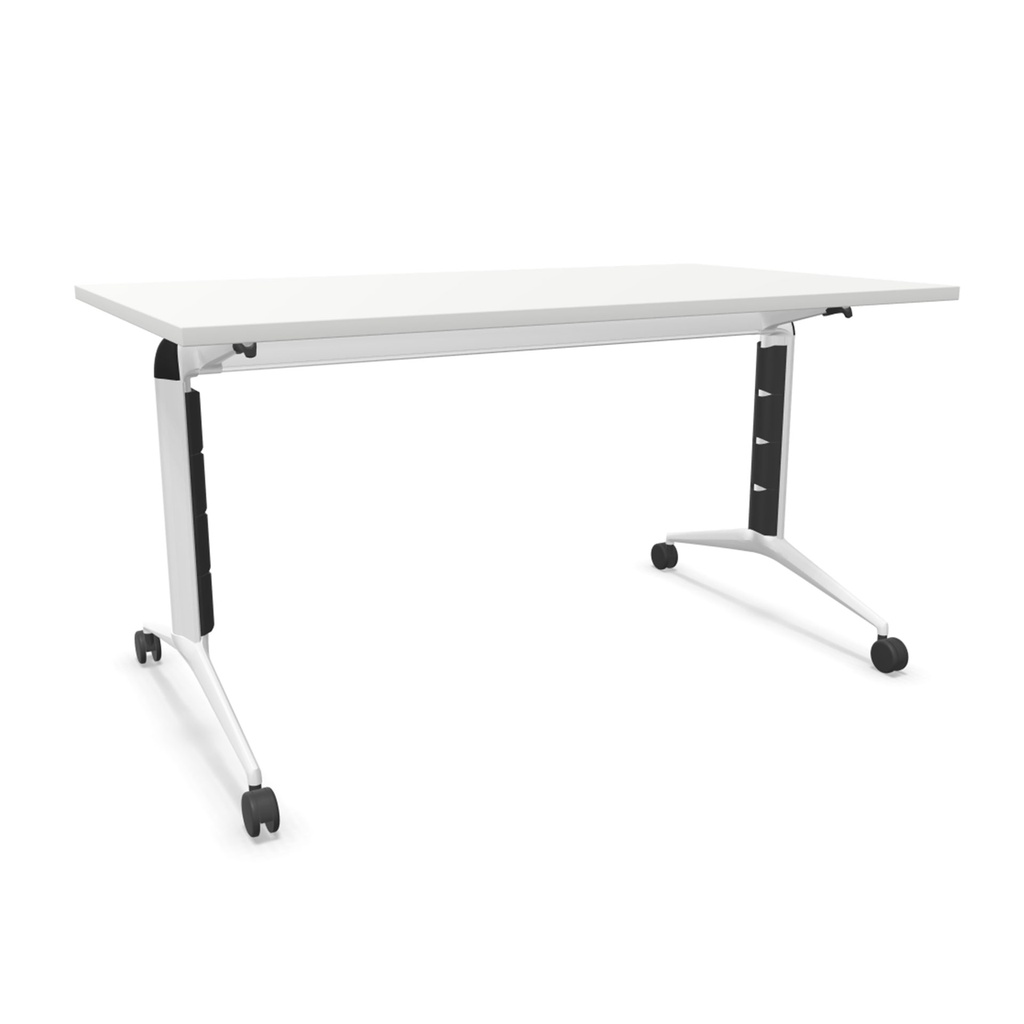 Mesa móvil y abatible Trama 80 Express Actiu fondo 80 cm