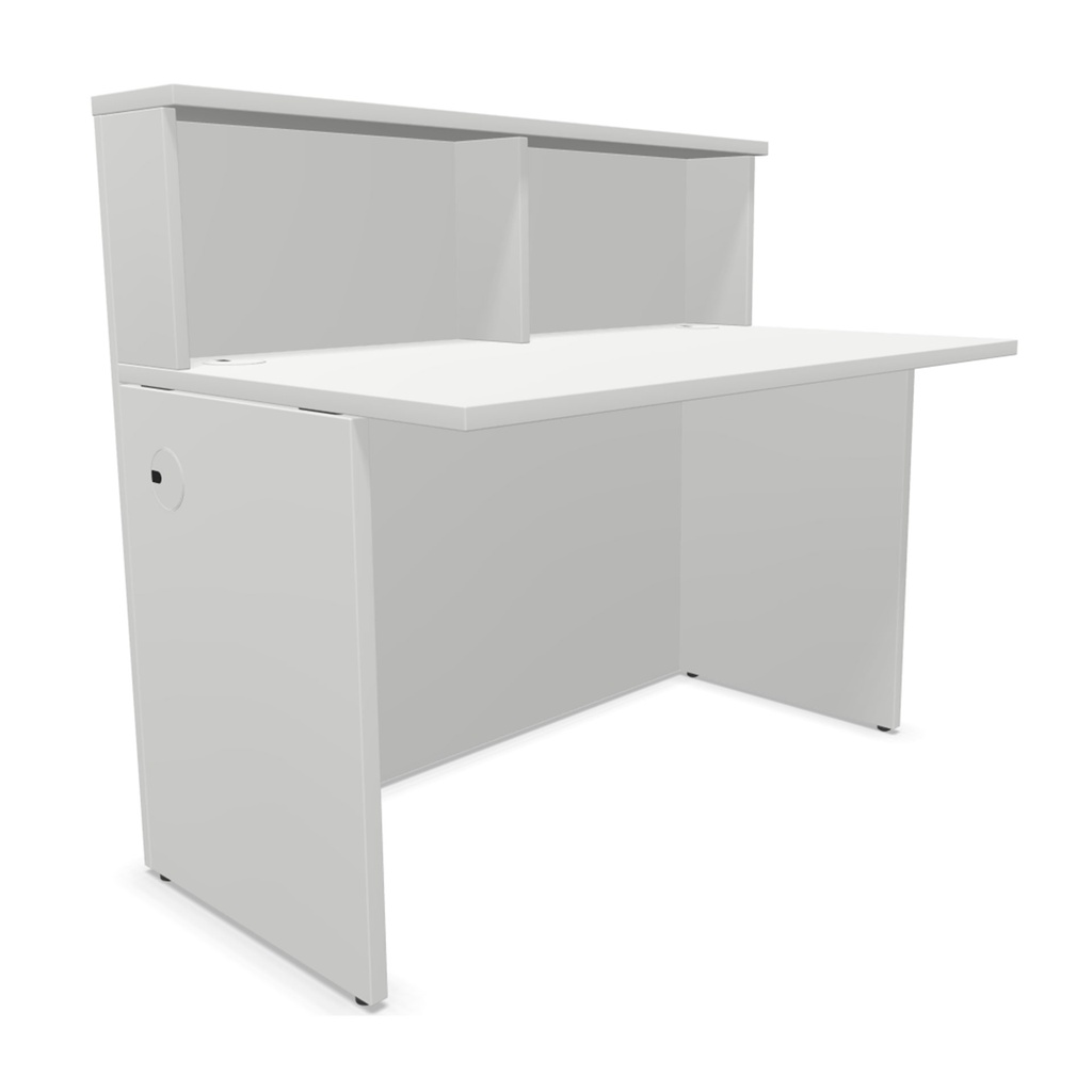 Mostrador recto Ofimat Plus Express 120 cm de ancho x 70 de fondo