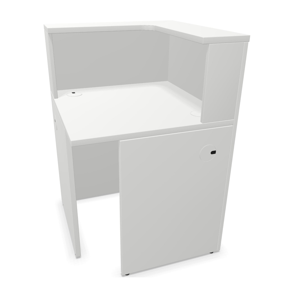 Mostrador esquinero Ofimat Plus Express Actiu ancho 70 x 70 cm