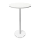 Mesa redonda alta Tabula Tar 10 Express Actiu 60 cm de díametro 110 cm de altura