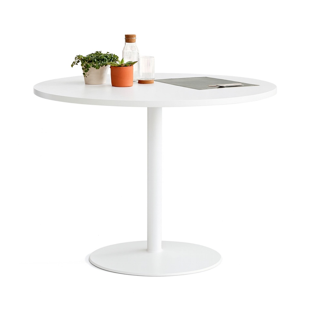 Mesa redonda Tabula Tar 10 Express Actiu 80 cm de diámetro x 74 cm alto