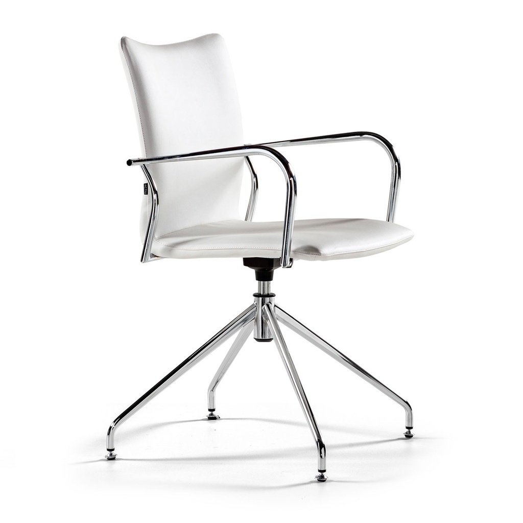 Silla Ikara giratoria tapizada