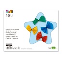 Bloc de papel crespón de colores 315 x 240 mm (10 hojas)