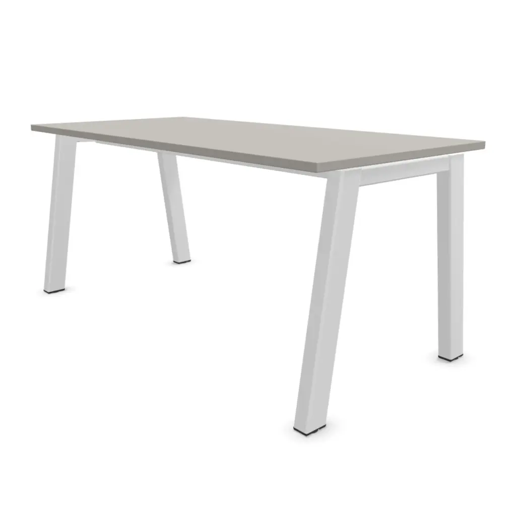 Mesa recta Vital Plus 300 con 4 patas inclinadas Actiu fondo 80 cm