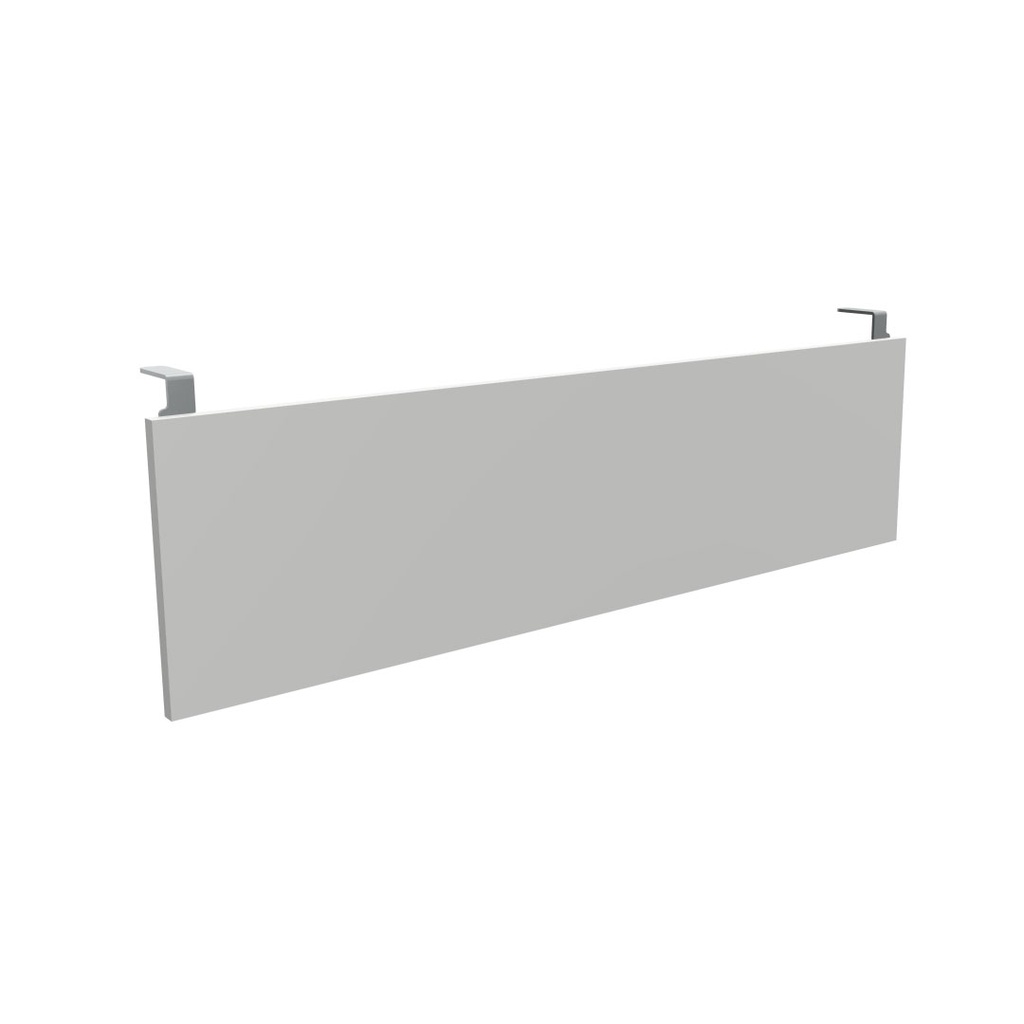 Faldón de melamina Vital para mesa recta individual