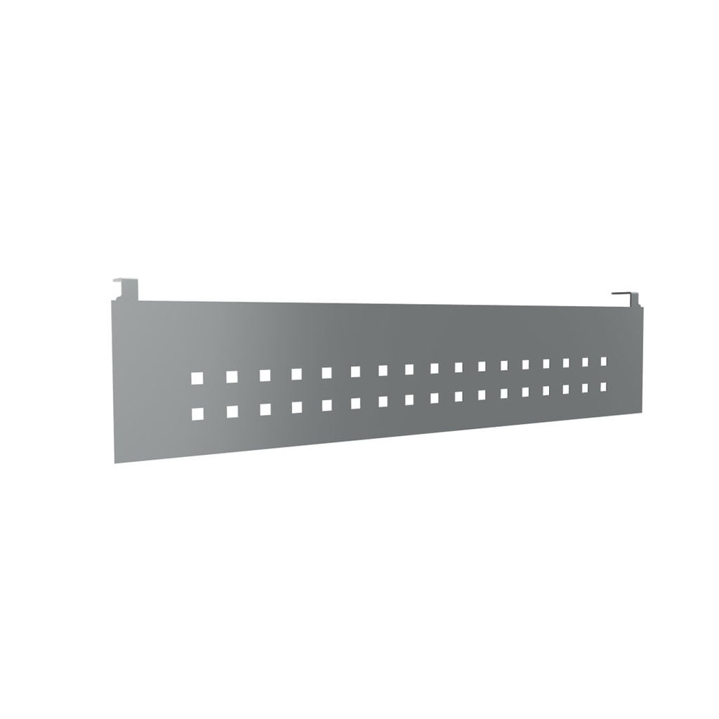Faldón de acero Vital para mesa recta individual