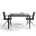 Mesa de dirección o reunión Prisma 100 cm personalizada