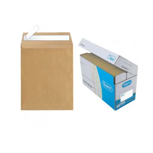 Bolsa kraft 260 x 360 mm Sam (Caja 250 unidades)
