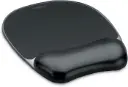 Alfombrilla de ratón ergonómica con reposamuñecas de gel negra Fellowes