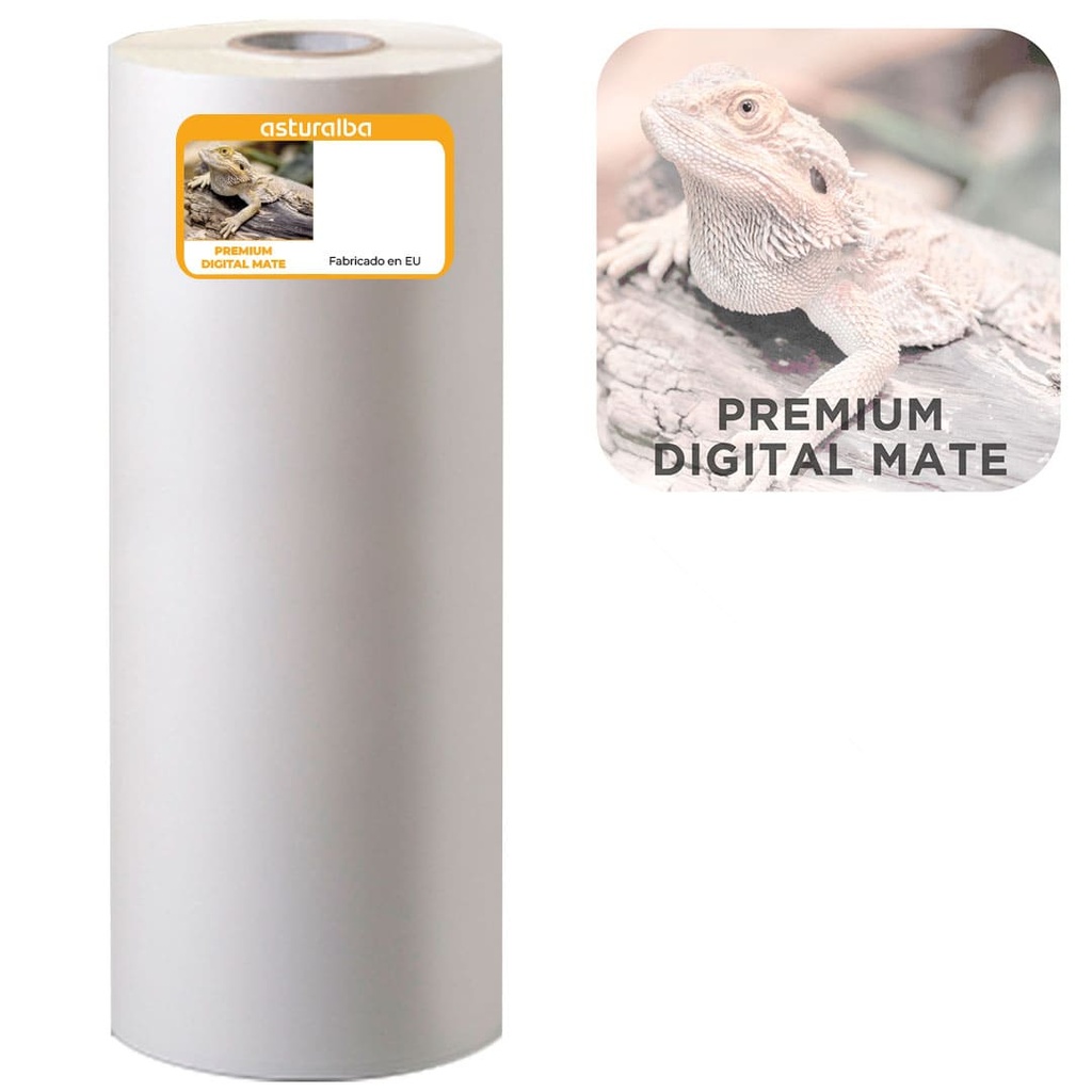 Bobina de plastificar Premium Digital Mate 27 µ 635 mm x 1000 m (Pack 4 unidades)