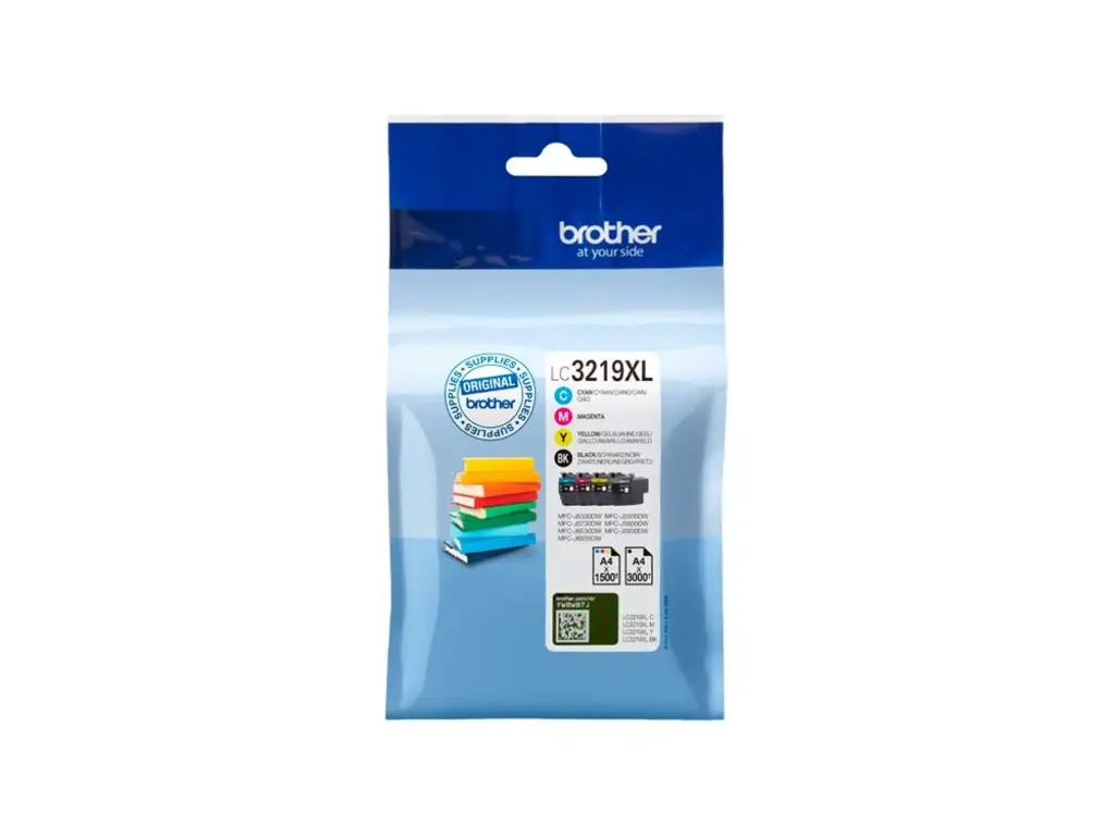 Cartucho de tinta original Inkjet Brother LC3219XL (Pack 4 colores)