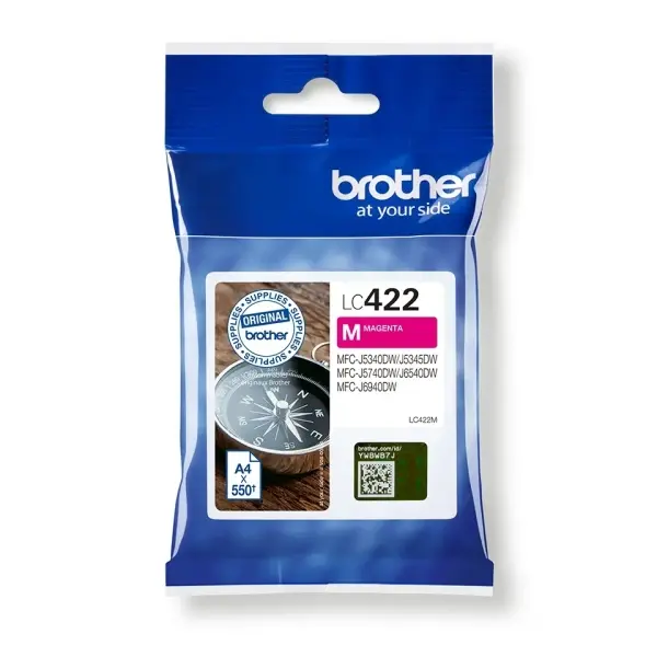 Cartucho de tinta original Inkjet Brother LC422XL magenta 