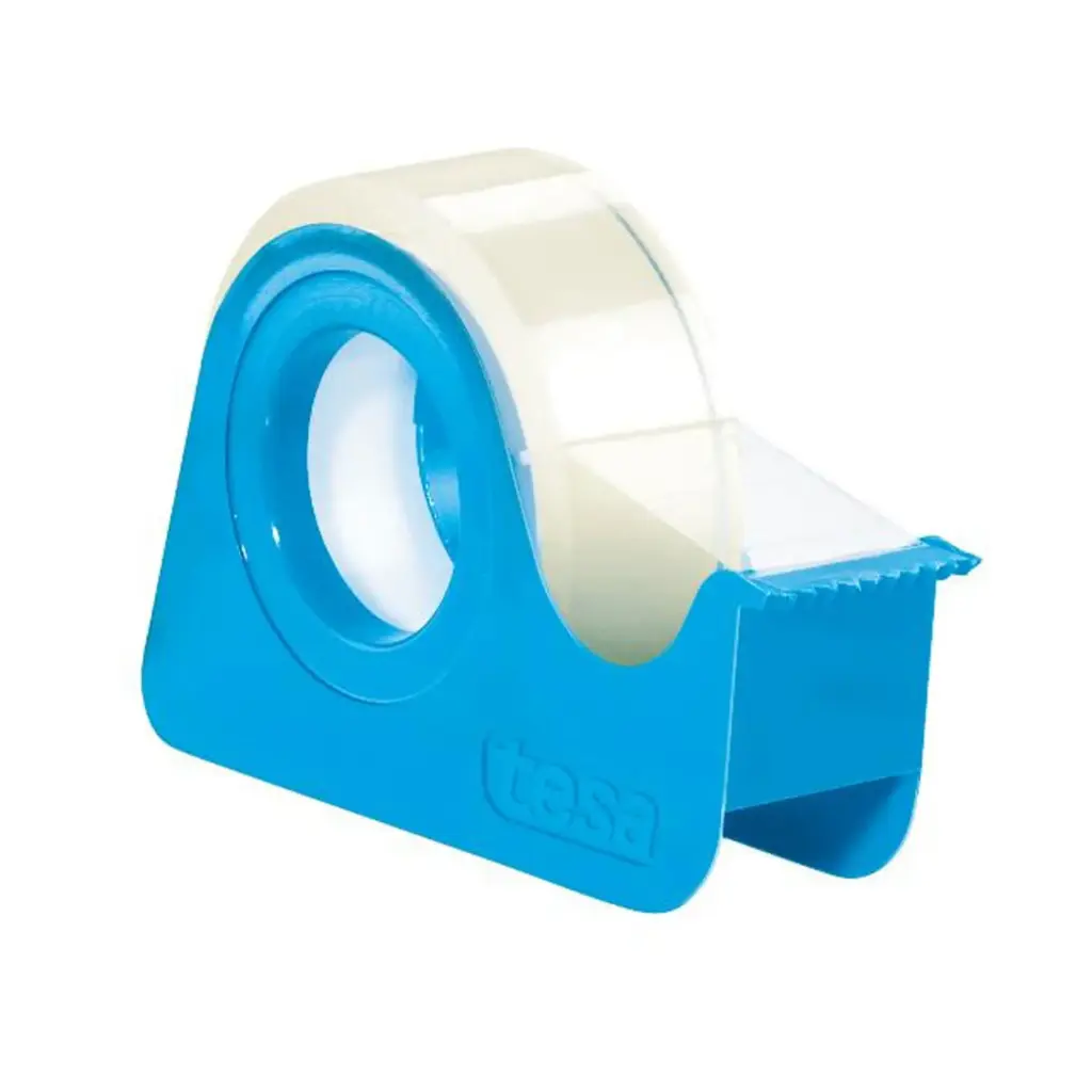 Cinta adhesiva transparente Tesa 10 m x 15 mm con dispensador