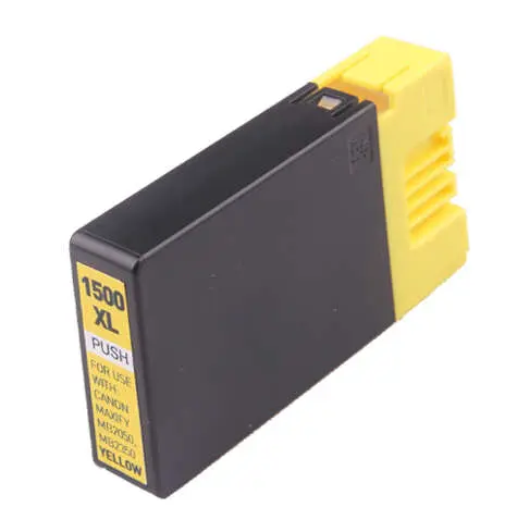 Cartucho de tinta compatible Canon PGI1500XL amarillo