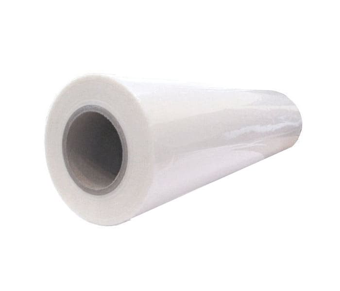 Bobina de plastificar PET Brillo 80 µ 330 mm x 72 m cono 57 mm