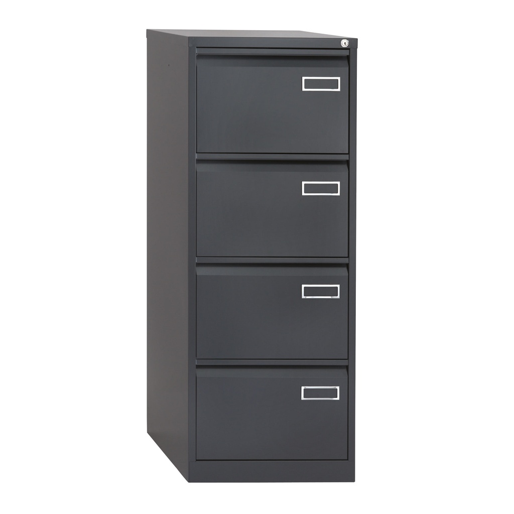 Archivador Bisley PSF 4 cajones 1321 x 470 x 622 mm PSF4 negro Express