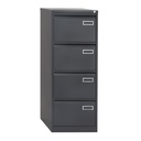 Archivador Bisley PSF 4 cajones 1321 x 470 x 622 mm PSF4 negro Express