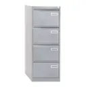 Archivador Bisley PSF 4 cajones 1321 x 470 x 622 mm PSF4 gris Express