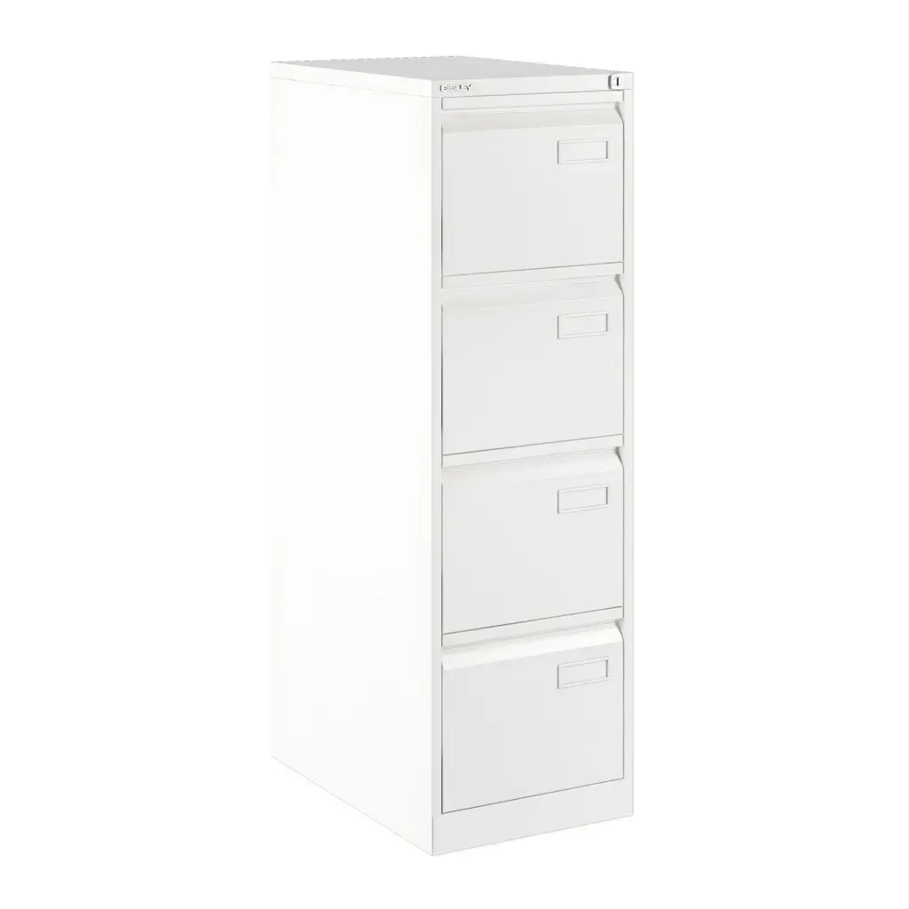 Archivador Bisley PSF 4 cajones 1321 x 470 x 622 mm PSF4 blanco Express