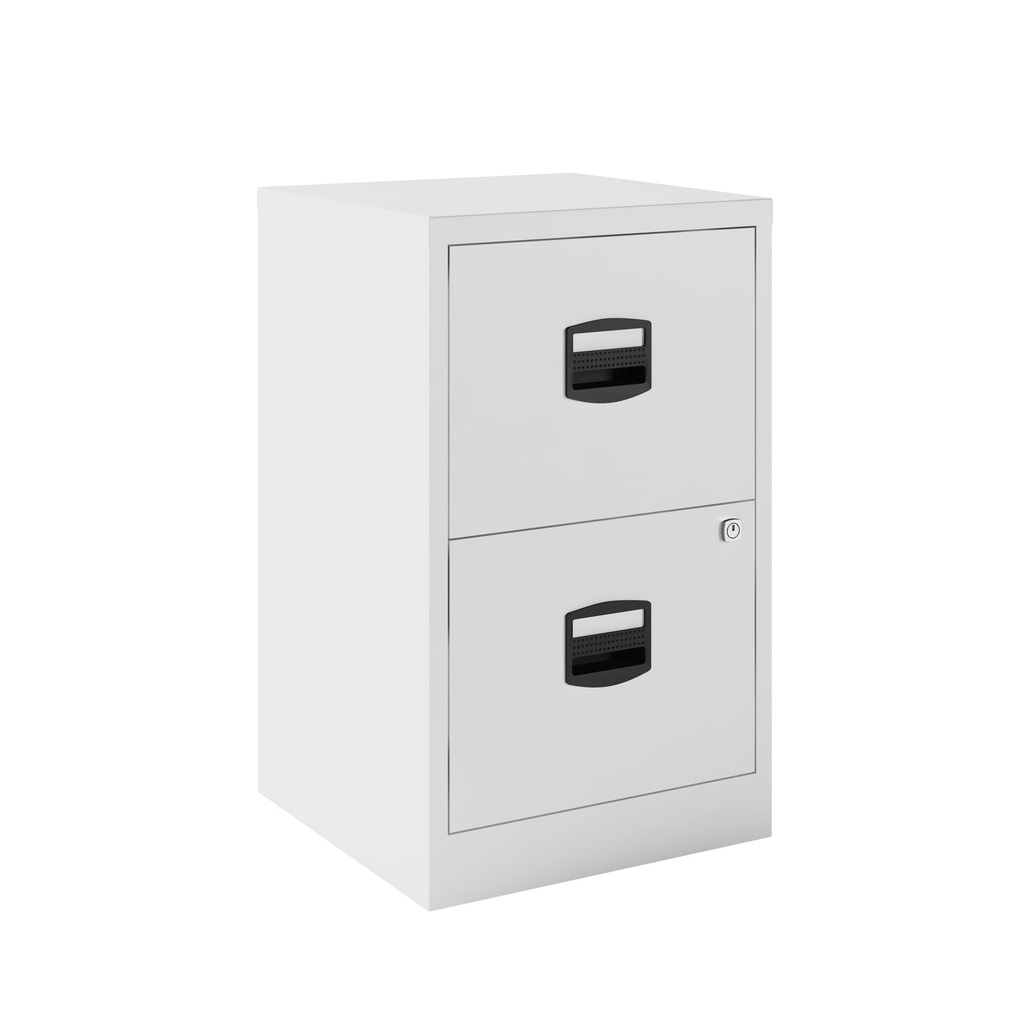 Archivador Bisley PFA A4 2 cajones 672 x 413 x 400 mm PFA2 gris Express