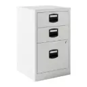 Archivador-cajonera Bisley PFA de 3 cajones A4 672 x 413 x 400 mm PFA3 gris Express