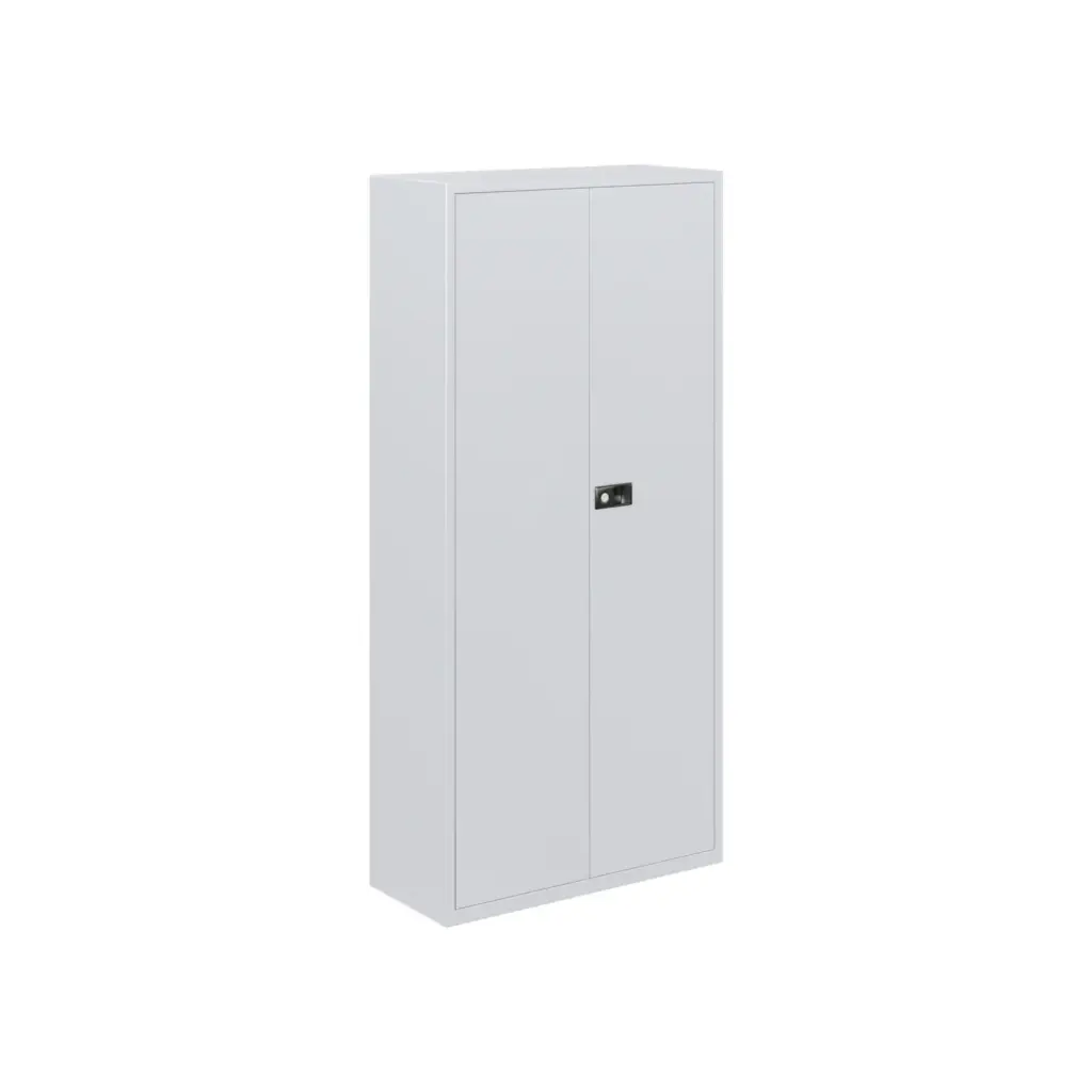 Armario metálico de puertas batientes Bisley Eco 1950 x 914 x 470 mm gris Express