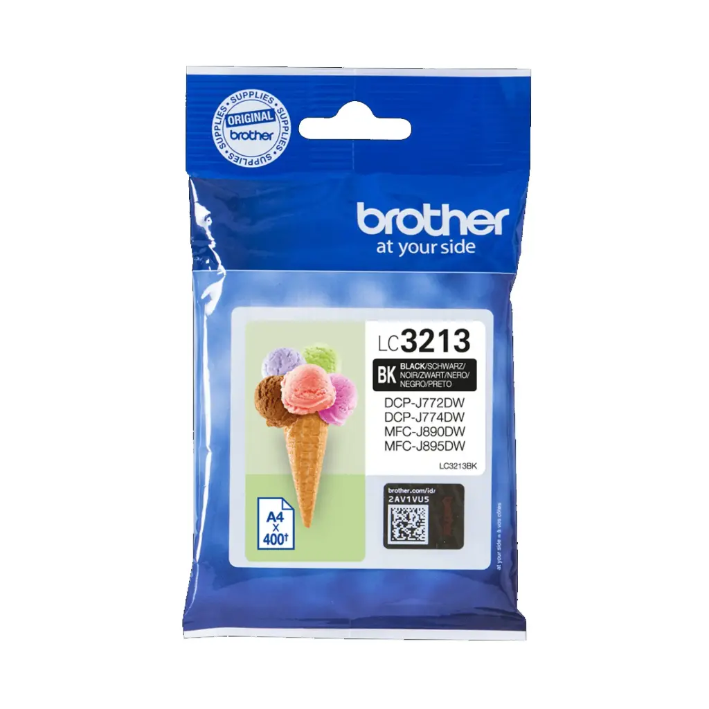 Inkjet Brother LC3213 original negro