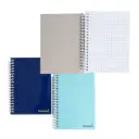 Cuaderno de espiral 1/8 cuadriculado 80 hojas Liderpapel 