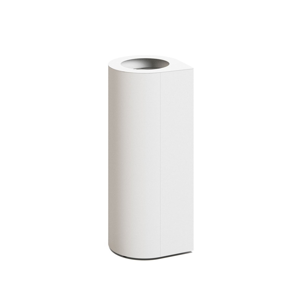 Papelera metálica de reciclaje Davos